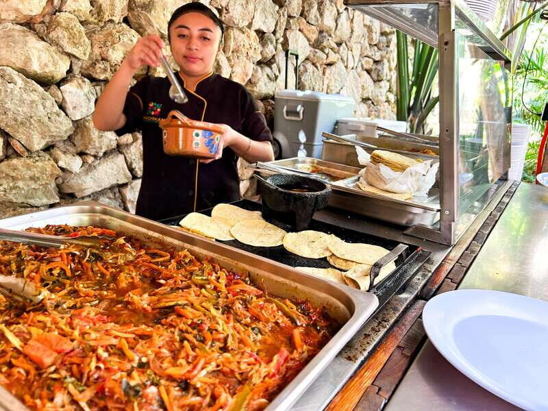 Cancun: Chichen Itza All-Inclusive & Cenote. No hidden fees - Lunch + One Drink: Simple, Convenient Energy for the Afternoon