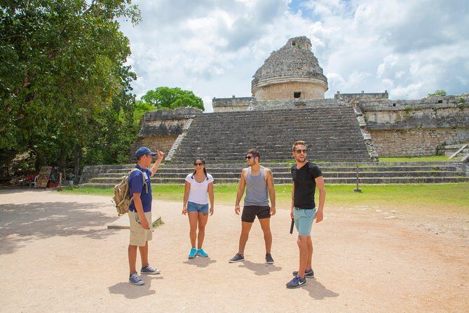 Chichen Itza by Van: Reduced Group, Tour Guide, Fast Trip & Lunch - Great Ball Court: Where the Story Gets Physical