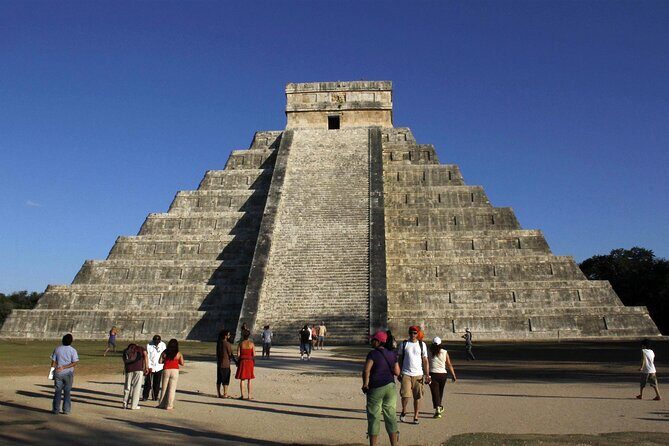 Chichen Itza, Cenote Hubiku, and Ek Balam- Small Group - Ek Balam: climbing the acropolis and spotting the stucco details