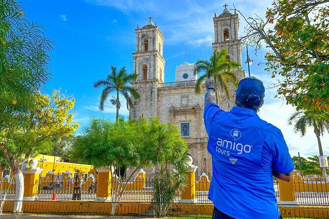 Chichen Itza, Cenote & Valladolid Tour with Tequila and Lunch - Valladolid in 30 minutes: the main square and that church vibe