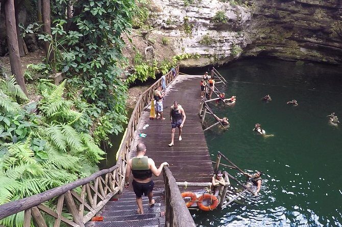 Chichen Itza Day Trip Exclusive Nool-Ha Cenote & Valladolid Visit - Cenote Nool-Ha Swim: Aquamarine Water and What to Pack