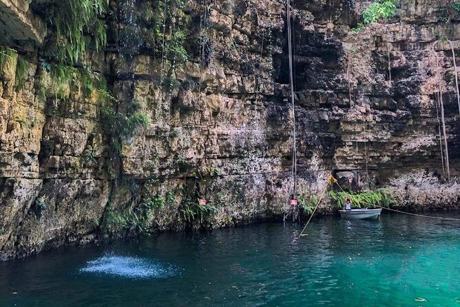 Chichen Itza Premier All-In-One Tour from Cancun and Riviera Maya - Cenote Hubikú: the swim stop that changes the mood