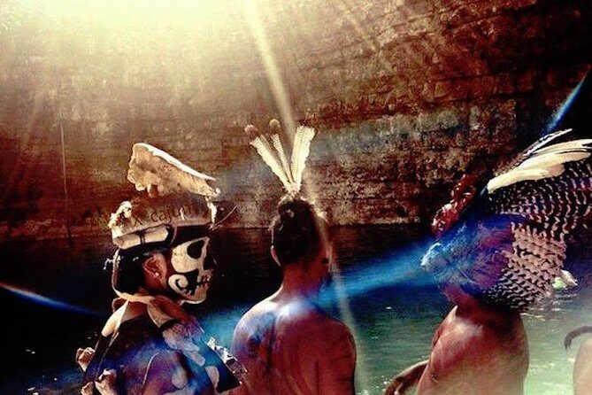 Chichen Itza the Mayan Wonder Tour from Cancun and Riviera Maya - Getting Your Cenote Swim: What Xcajum Feels Like