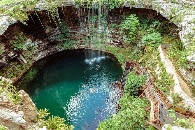 Combo Saver: Chichen Itza & Cenote + Isla Mujeres Catamaran - Isla Mujeres catamaran day: sailing, snorkeling gear, and the open bar