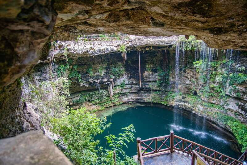 From Merida: Chichen Itza, Izamal & Cenote with Buffet Lunch - Early Pickup and the Smart Chichén Itzá Start