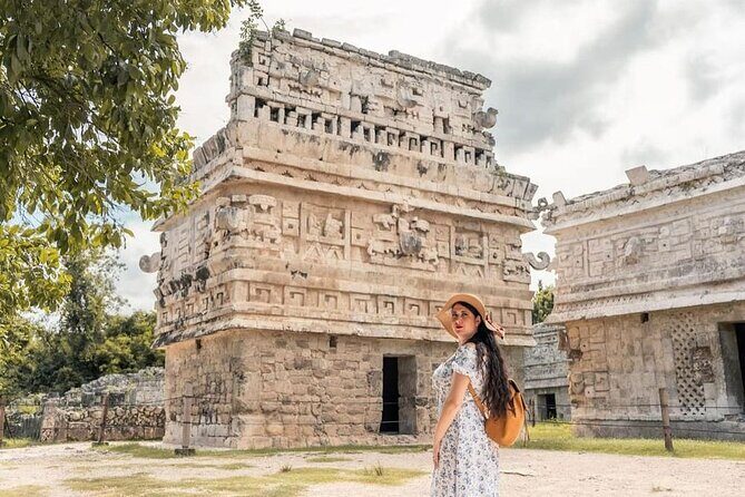 Guided Day Tour to Chichén Itzá, Cenote Swim and Valladolid - A fast cenote swim at Cenote Saamal