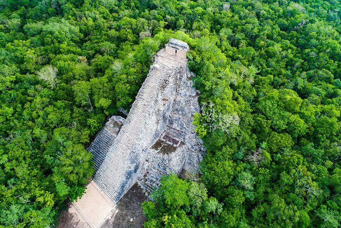 Private Chichen Itza and Coba Ruins and Swimming in Cenote from Cancun - Ik Kil cenote swim: Sacred Blue, cool water, cave atmosphere
