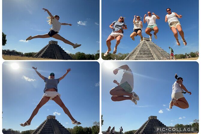 Private VW Beetle Tour to Chichen Itza, Cenote & Valladolid - Chichen Itza: seeing the site as a timeline, not just stone