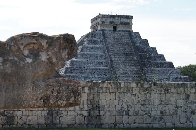 VIP Chichen Itza Private Tour - Cenote San Lorenzo Oxman: rope swing, stairs, and a refreshing reset