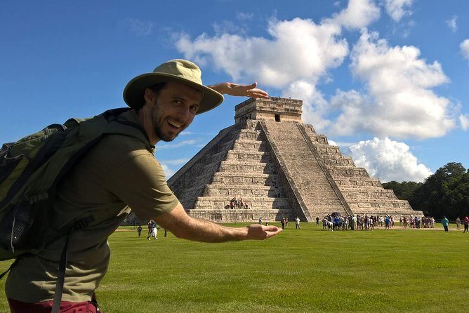 VIP tour to Chichen Itza, Hubiku & Ik Kil. Lunch and transport - Ik Kil Cenote + Buffet Lunch on Site