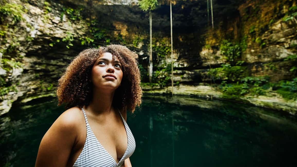 Tulum: Chichen Itza Adventure! Cenote Saamal and Valladolid - Cenote Saamal swim: getting ready, life jacket details, and the real schedule